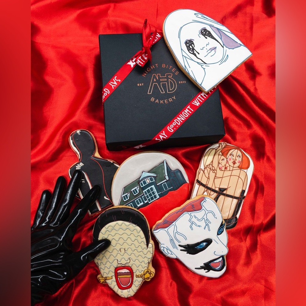 AHS Night Bites Bakery Cookie Drop American Horror Story Double Feature *RARE*